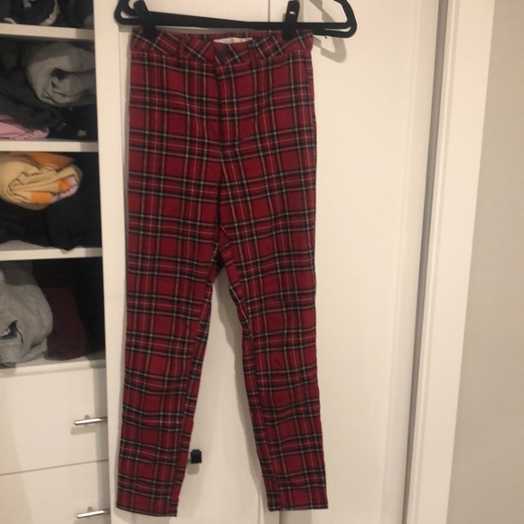 black and red plaid pants - Picture 1 of 1
